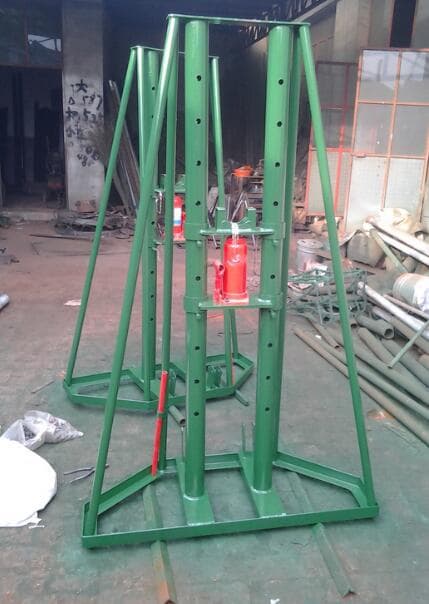 large_scale cable drum jacks